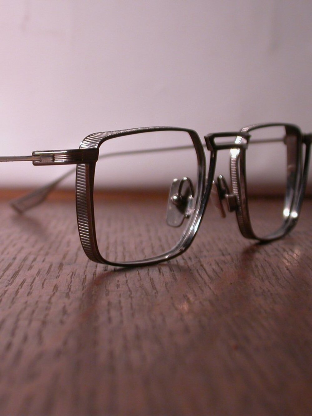 Authentic Dita Lindstrum Eyeglasses Silver Frames Modern Made in Japan
